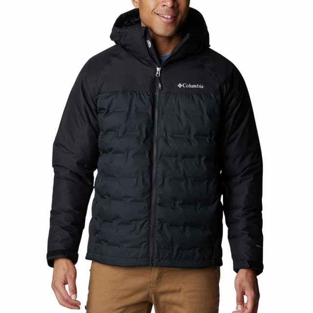 Куртка мужская Columbia Grand Trek™ II Down Hooded Jacket черная 2008291-010