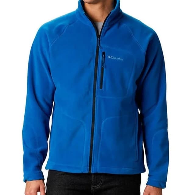 Толстовка мужская Columbia Fast Trek™ II Full Zip Fleece синяя 1420421-433