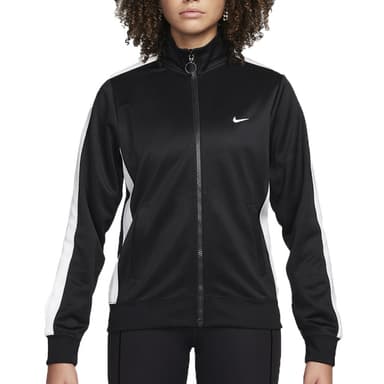 Толстовка женская Nike W NSW PK JKT SW черная FZ7280-010