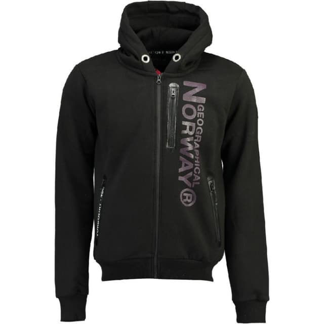 Толстовка мужская Geographical Norway черная SQ401H-010