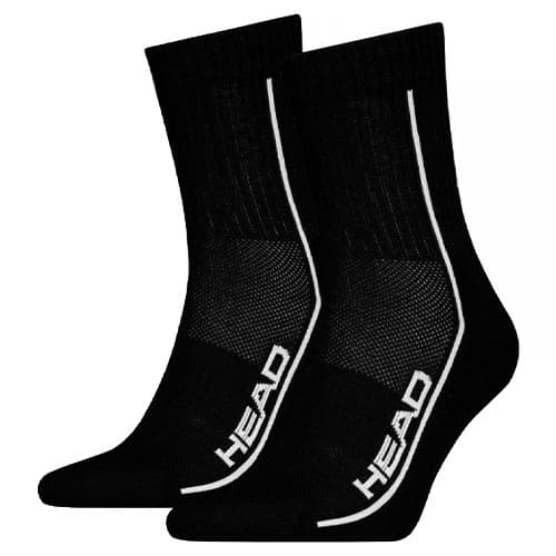 Шкарпетки чоловічі HEAD ALL SPORTS PERFORMANCE SHORT чорні 701229021001