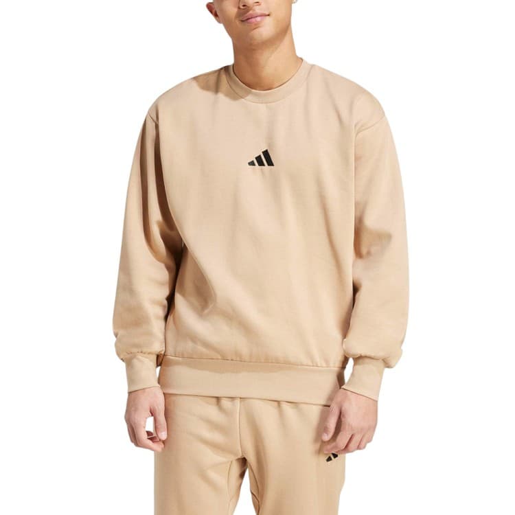 Толстовка чоловіча Adidas M FEELCOZY SWT мокко JX5664