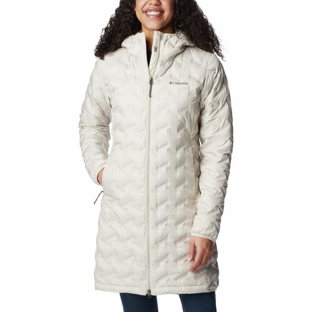 Куртка женская Columbia Delta Ridge™ Long Down Jacket бежевая 1909251-278