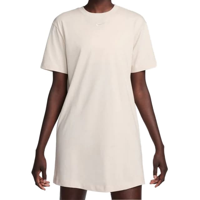 Сукня жіноча Nike W NSW ESSNTL SS DRESS TSHRT бежева DV7882-104