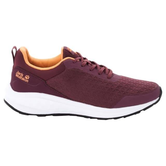 Кроссовки женские Jack Wolfskin COOGEE LITE LOW W бордовые 4038071-2824