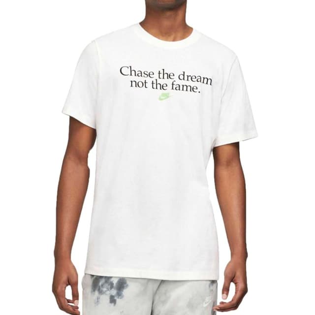 Футболка мужская Nike M Nsw Tee Chase Dreams белая DB6159-100