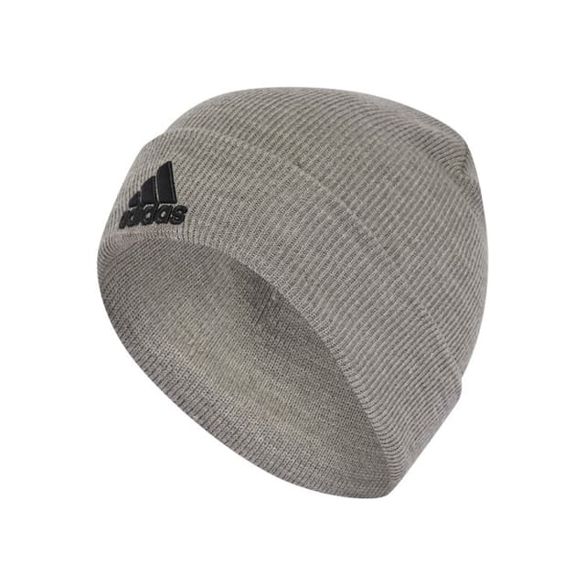Шапка  Adidas LOGO BEANIE CUF сіра IY7665