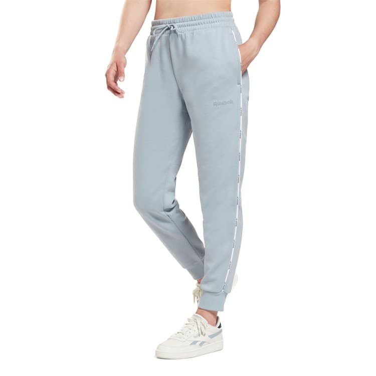 Брюки женские Reebok Piping Pack Jogger черные GS9331