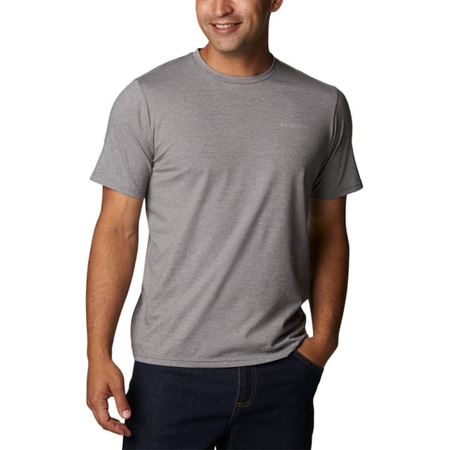 Футболка чоловіча Columbia Men's Sun Trek™ Short Sleeve Tee сіра 1931161-024