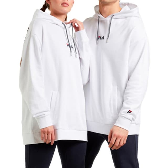 Толстовка унисекс FILA Hoodie  Белый 115495-00