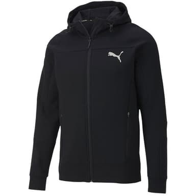 Толстовка мужская Puma EVOSTRIPE Hooded Jacket черная 58148601