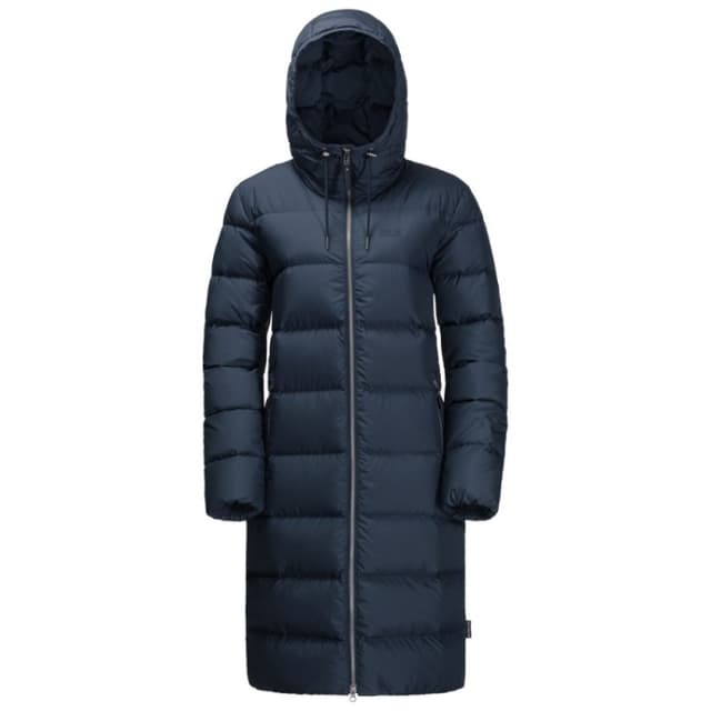 Куртка пуховая женская Jack Wolfskin синяя 1204131-1910