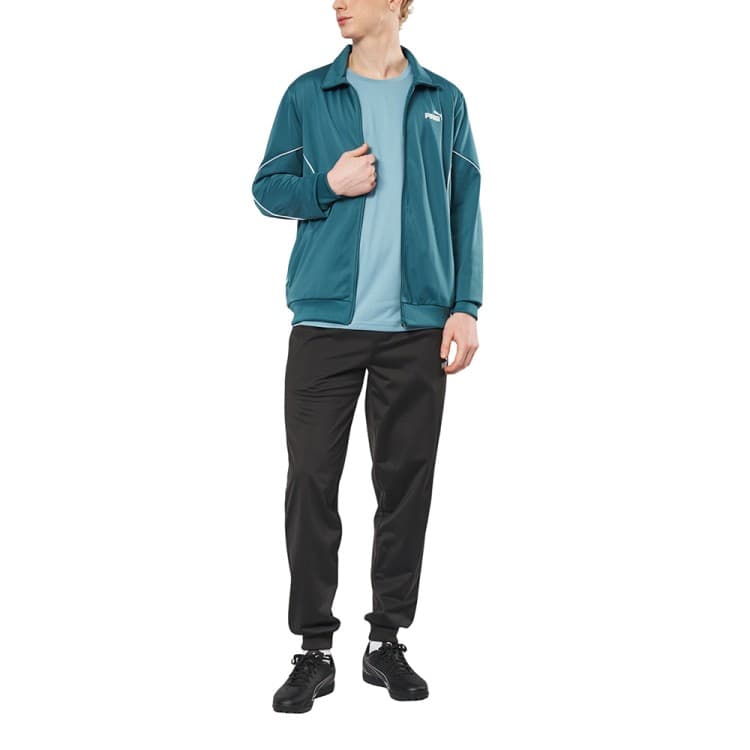 Костюм чоловічий Puma Poly Piping Suit зелений 69176541
