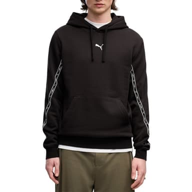 Толстовка мужская Puma ESS TAPE Hoodie FL черная 69433901