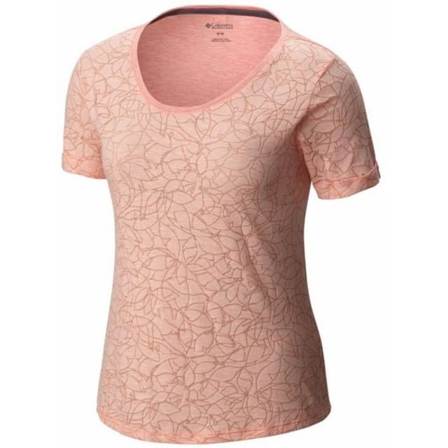Футболка женская Columbia SANDY RIVER TEE оранжевая 1712031-867