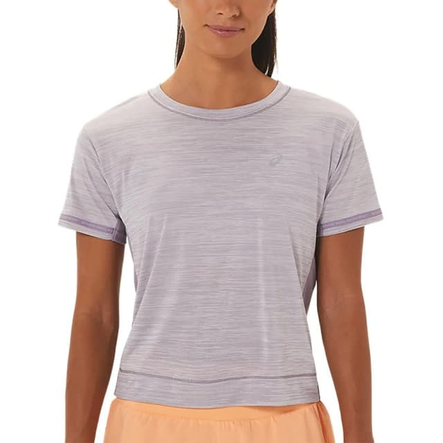 Футболка женская Asics RACE CROP TOP фиолетовая 2012C226-503