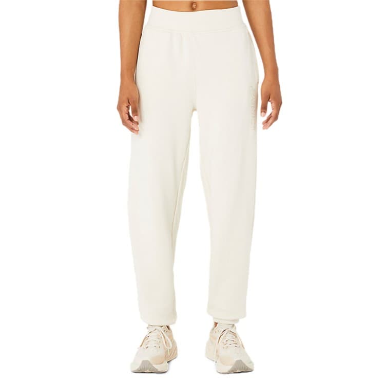 Брюки женские Asics LOGO SWEATPANT молочные 2032C844-200