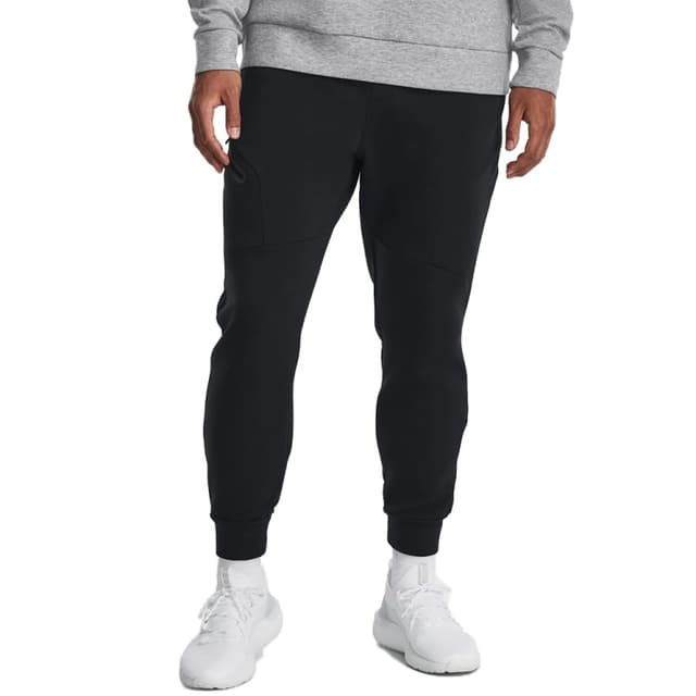 Брюки мужские Under Armour UA Unstoppable Flc Joggers черные 1379808-001