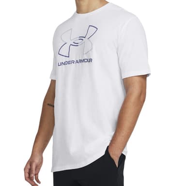 Футболка мужская Under Armour UA GL FOUNDATION UPDATE SS белая 1382915-101