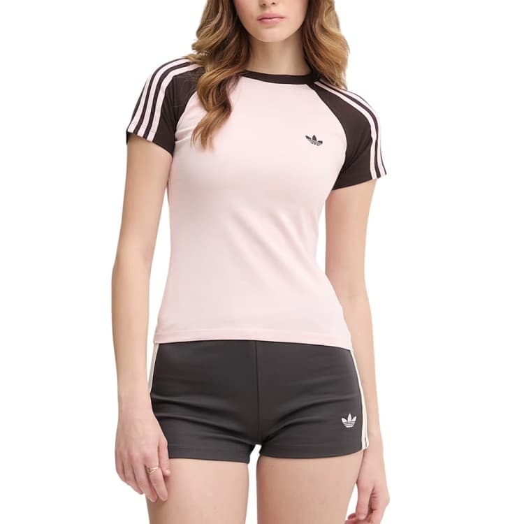 Футболка жіноча Adidas SST TEE рожева KD3800