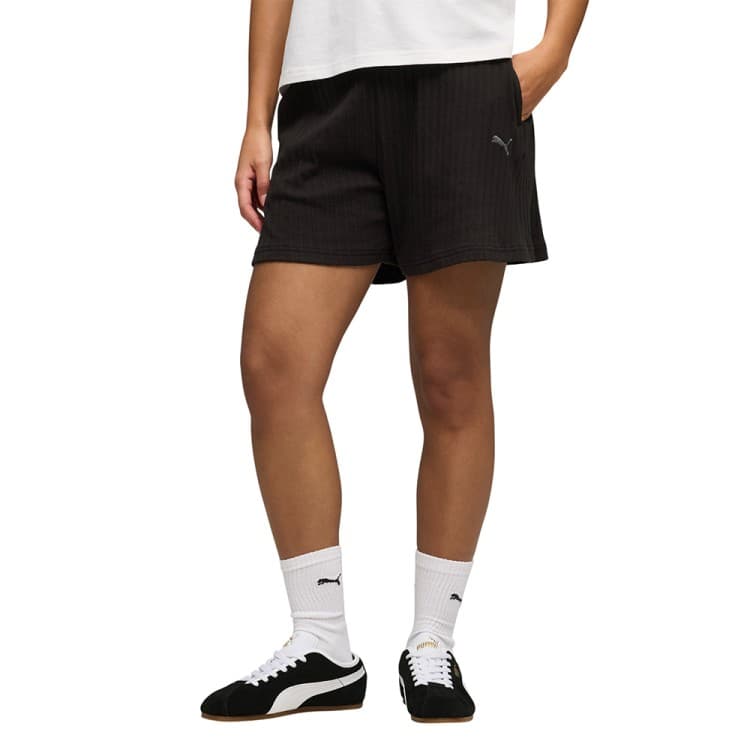 Шорти жіночі Puma HER High-Waist Shorts 5" чорні 69239001