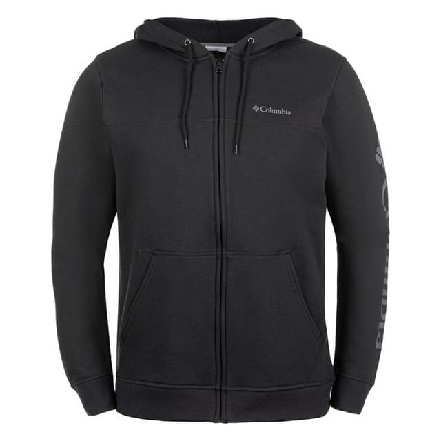 Толстовка мужская Columbia  M COLUMBIA™ LOGO FLEECE FULL ZIP черная 1889161-010 