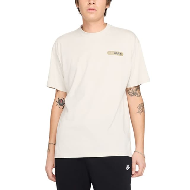 Футболка чоловіча Nike M NSW TEE M90 FW CONNECT 2 молочна HJ0612-072