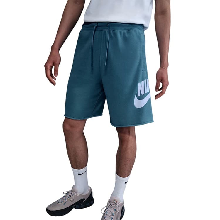 Шорти чоловічі Nike M NK CLUB ALUMNI FT SHORT блакитні FQ4950-464
