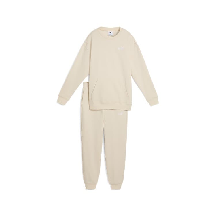 Костюм жіночий Puma Sweat Suit Relaxed FL молочний 68816087