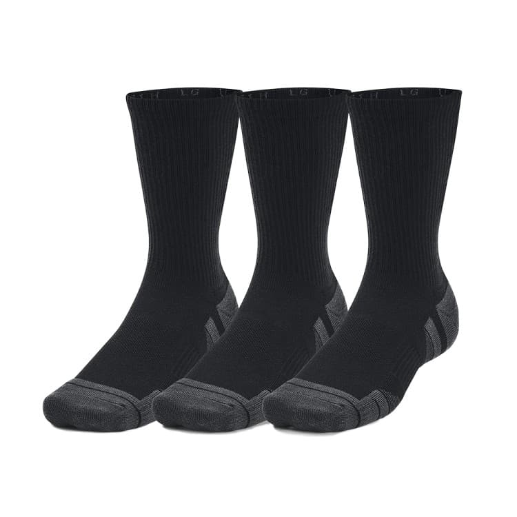 Носки  Under Armour UA Performance Tech 3pk Crew черные 1379512-001
