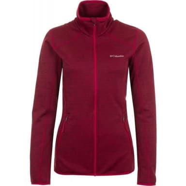Толстовка женская Columbia Sapphire Trail Fleece Jacke красная 1679922-623
