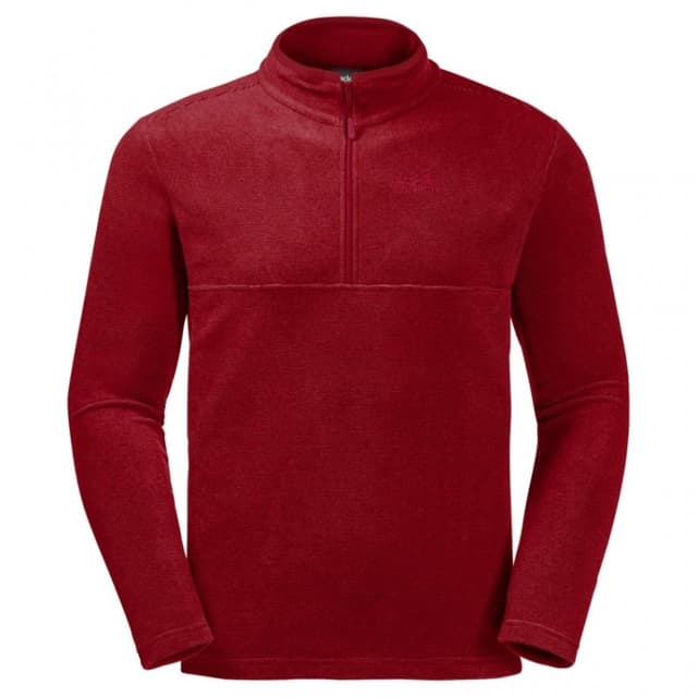 Толстовка мужская Jack Wolfskin красная 1701483-8032