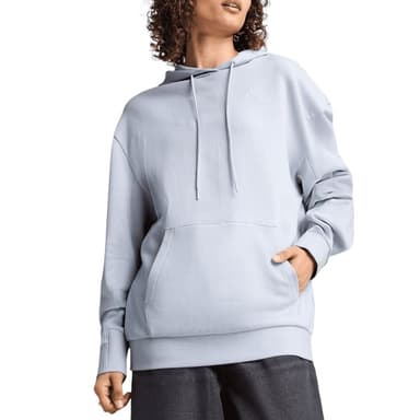 Толстовка жіноча Puma HER Relaxed Hoodie блакитна 68505747