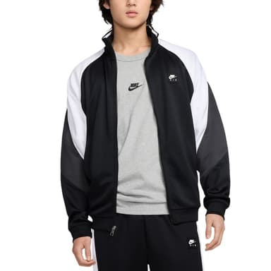 Толстовка мужская Nike M NIKE AIR PK FZ JKT черная HJ0632-010