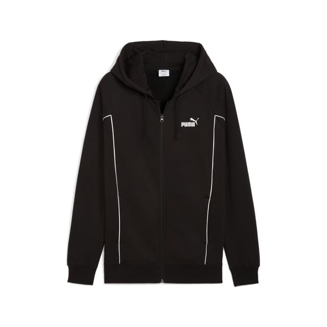 Толстовка мужская Puma SPORT FZ Hoodie FL черная 68824001