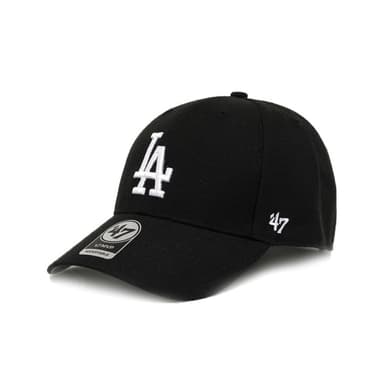 Бейсболка 47 Brand LOS ANGELES DODGERS RAISED BAS чорна B-RAC12CTP-BKA