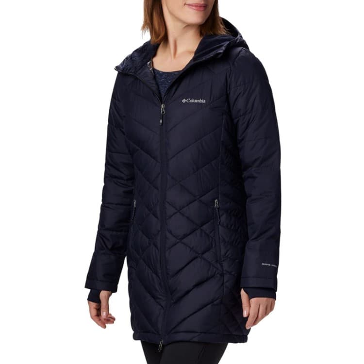 Куртка женская Columbia Heavenly Long Hdd Jacket синяя 1738161-472