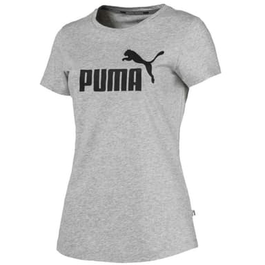 Футболка жіноча Puma Essentials Tee сіра 85178704 