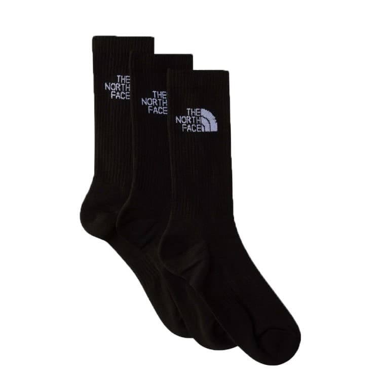 Шкарпетки The North Face Multi Sport Cush Crew Sock 3p чорні NF0A882HJK31