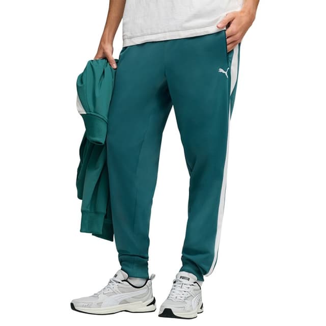 Штани чоловічі Puma ESS T7 Poly Pants зелені 69246341