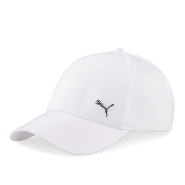 Бейсболка Puma Metal Cat Cap белая 02126948
