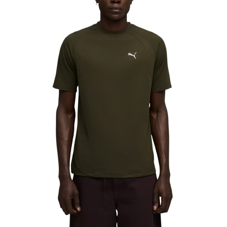 Футболка мужская Puma EVOSTRIPE Tee хаки 68822970