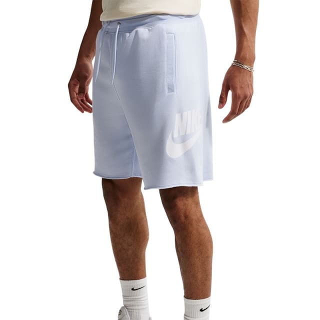Шорты мужские Nike M NK CLUB ALUMNI FT SHORT голубые FQ4950-407