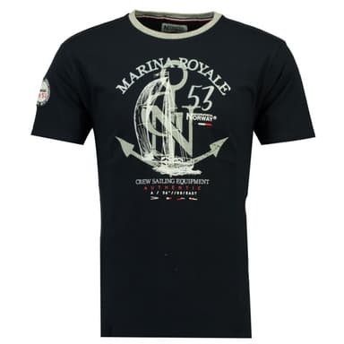 Футболка мужская Geographical Norway синяя SR001H-450