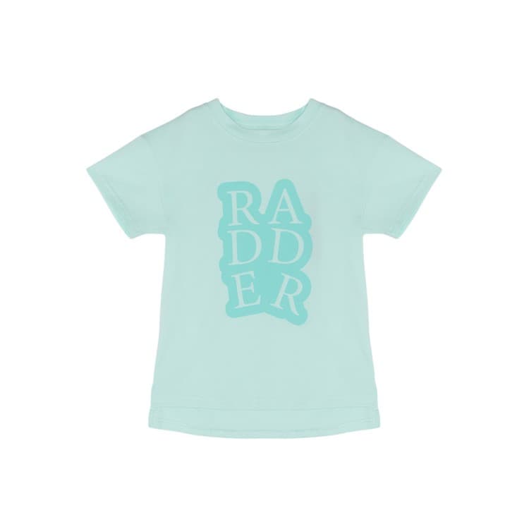 Футболка детская Radder Ondine бирюзовая 442578-405
