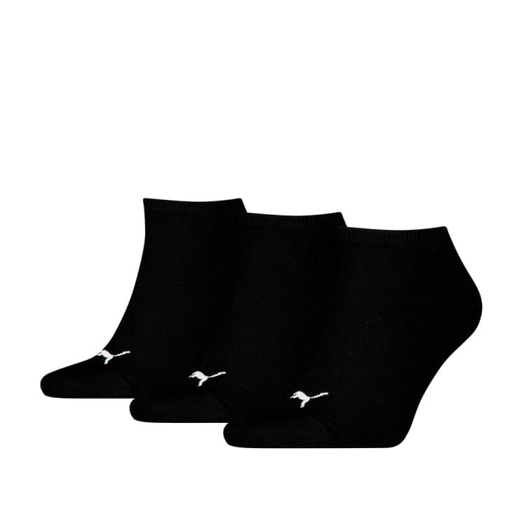 Шкарпетки Puma UNISEX SNEAKER PLAIN 3P чорні 93862406
