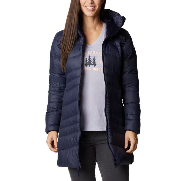Полупальто женское пуховое Columbia AUTUMN PARK™ DOWN MID JACKET темно-синяя 1930221-472 