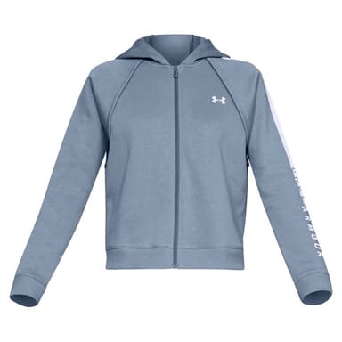 Толстовка жіноча Under Armour Rival Fleece Full Zip блакитна 1317856-420