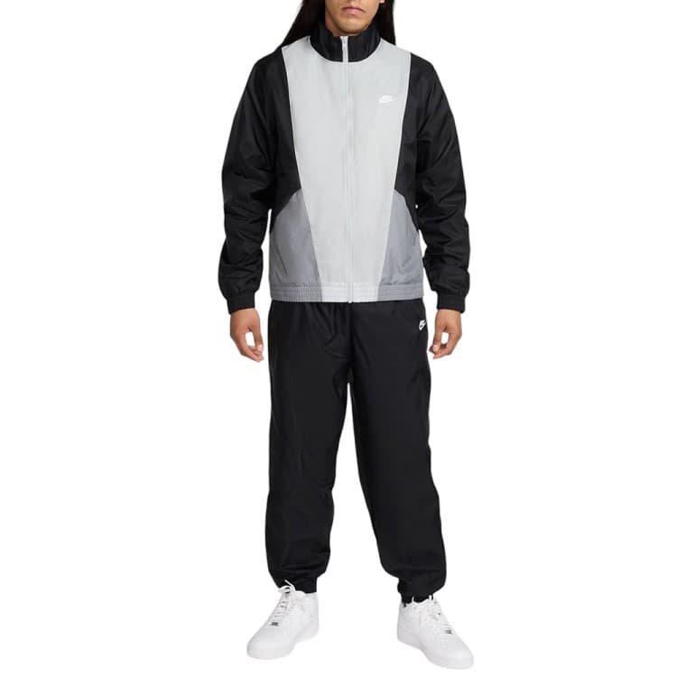 Костюм мужской Nike M NK CLUB WVN TRK SUIT черный HJ1985-010