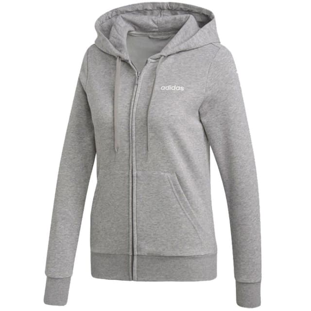 Толстовка женская Adidas Essentials Solid серая DU0664